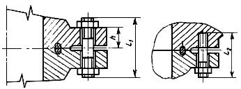 Тип фланцевых соединений устьевого оборудования фланец-корпус